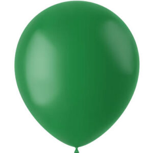 Ballon Pine Green Mat 33 cm, 10st.