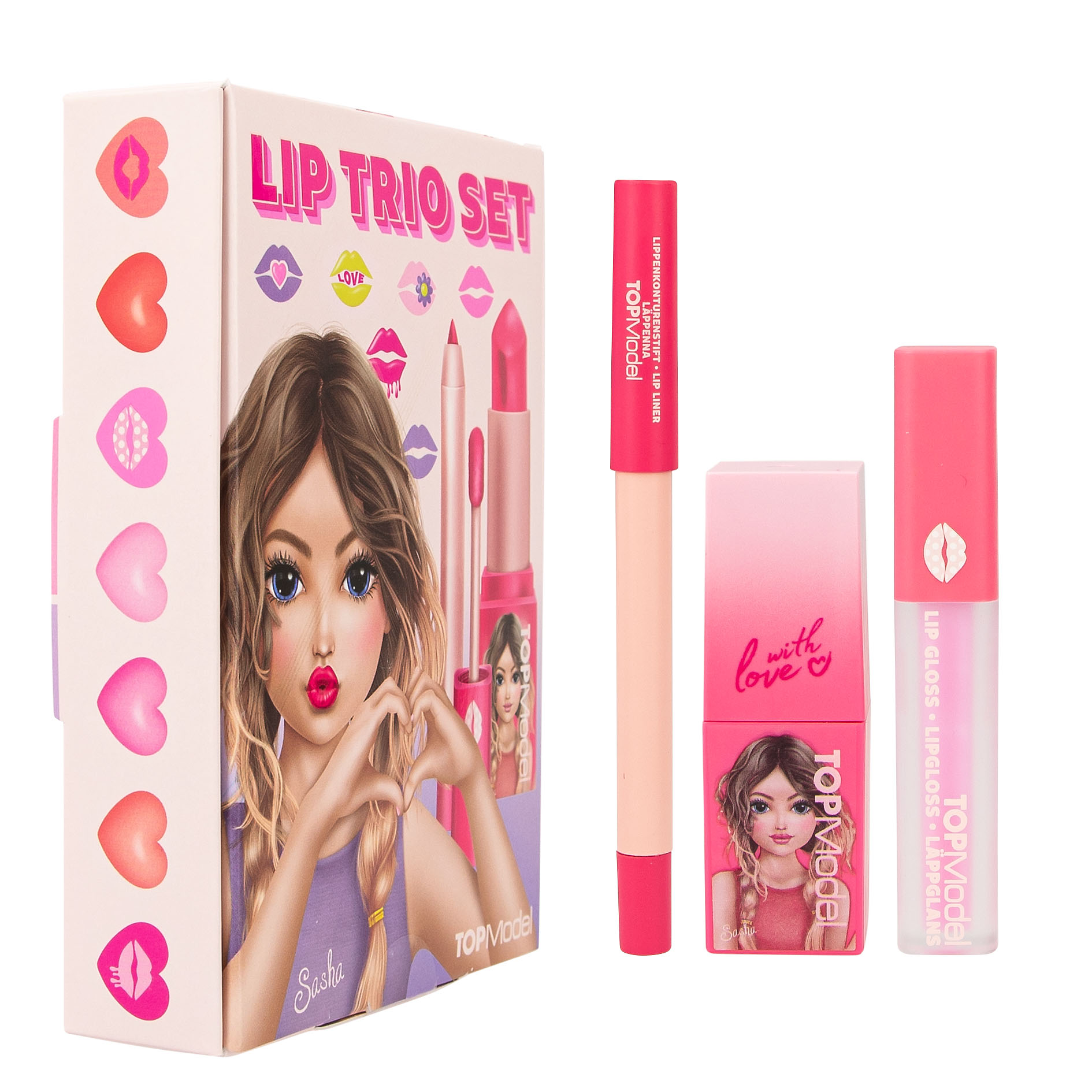 TOPModel lippen trio BEAUTY and ME 3 TOPModel lippen trio BEAUTY and ME