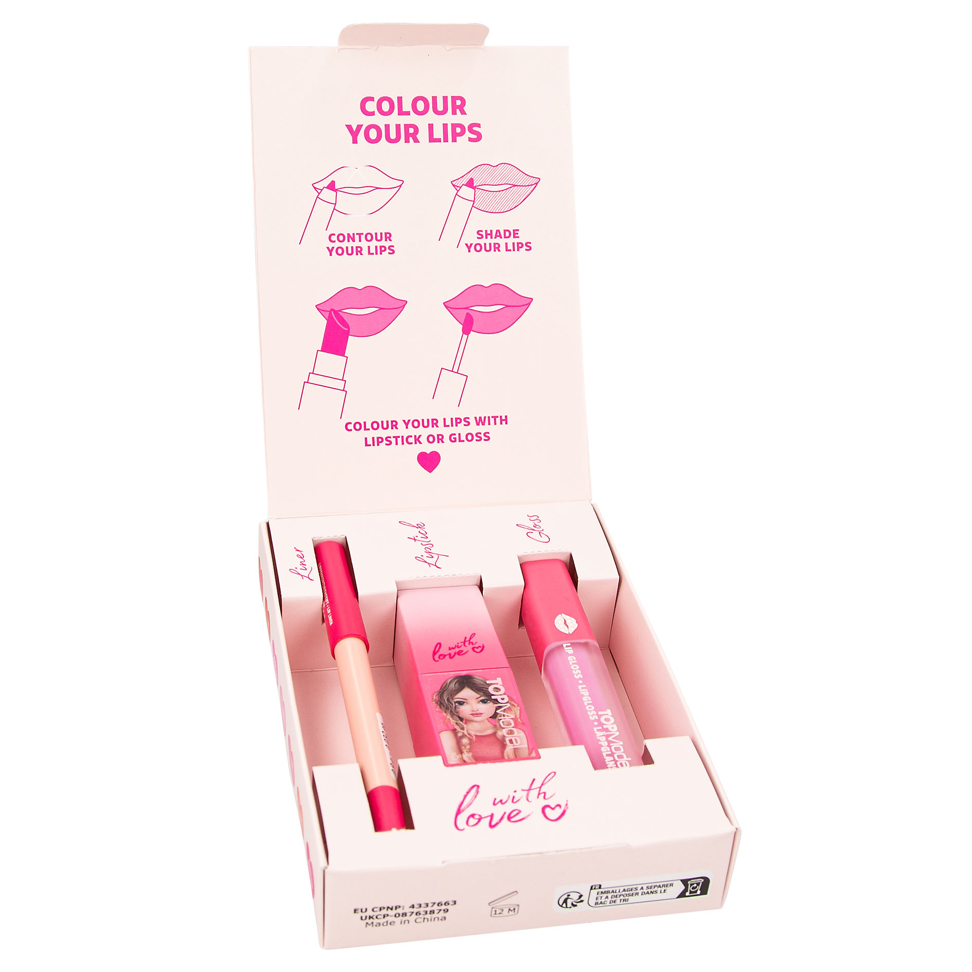 TOPModel lippen trio BEAUTY and ME 4 TOPModel lippen trio BEAUTY and ME