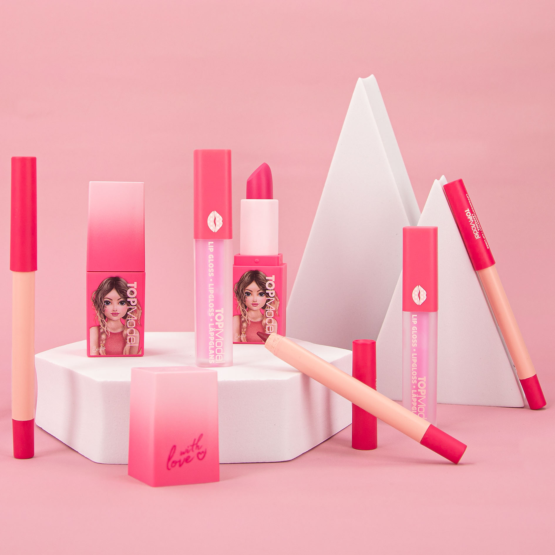 TOPModel lippen trio BEAUTY and ME 1 TOPModel lippen trio BEAUTY and ME