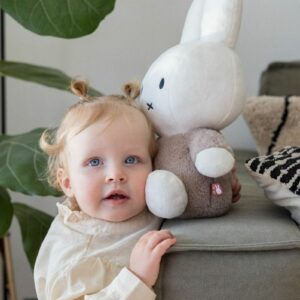 Nijntje knuffel 35cm Fluffy taupe