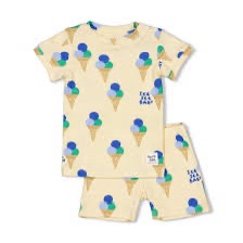 Lokaal 5 | Hasselt Boek en Kado 8 Feetje ijsjes pyjama Yellow